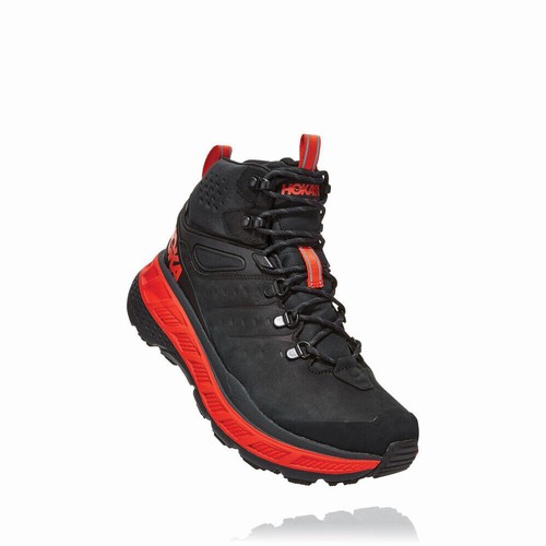 Hoka One One STINSON MID GORE-TEX Hiking Shoes For Men India Black IN-8674